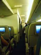 Los Angeles - Onboard the 757 Air New Zealand